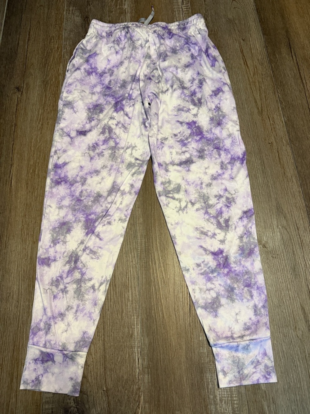 Cuddl Duds Purple Tie-Dye Pajama Set - Picture 8 of 8